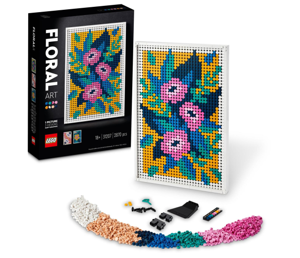 LEGO Art 31207 Sztuka kwiatowa - 1056679 - zdjęcie 3